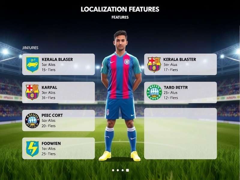Kerala Blasters Juniors Localization Features Kerala Blasters Juniors Localization Features